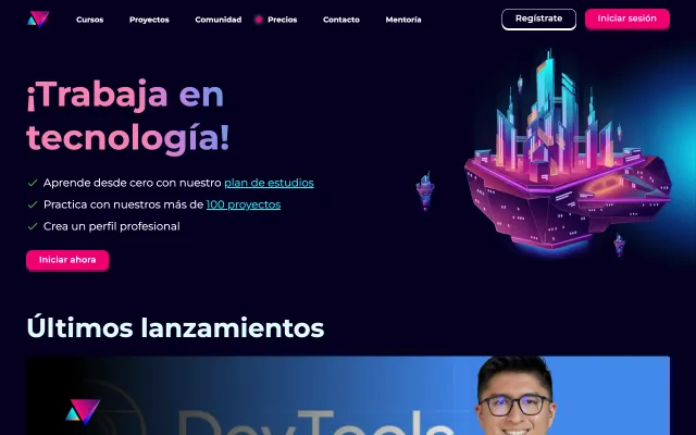 Screenshot of Leonidas Esteban, Google Developer Expert en Web Technologies