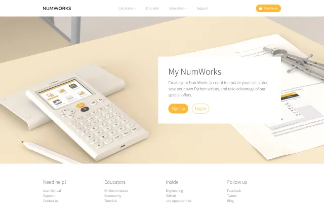 Screenshot of NumWorks