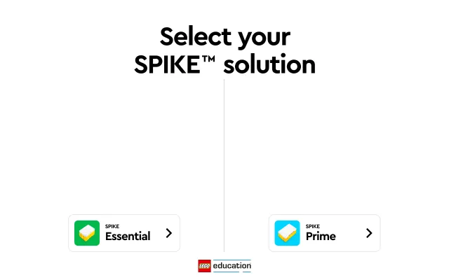 Screenshot of spike.legoeducation.com