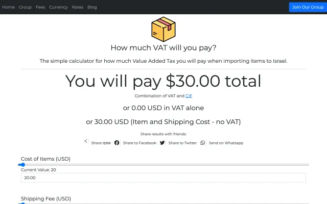 Screenshot of www.unitmeasure.xyz